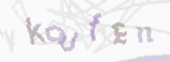 CAPTCHA-Bild zum Spam-Schutz 